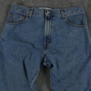 Levi's 517 Jeans Mens Fits 34x32 Blue Boot Cut Medium Wash Denim Pants Y2K